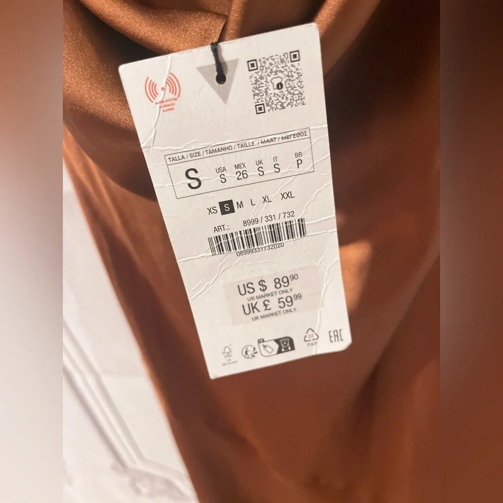 NWT Zara dress gown scarf satin neck
🚨FIRM PRICE NO DISCOUNT ON THIS DRESS - Picture 5 of 13
